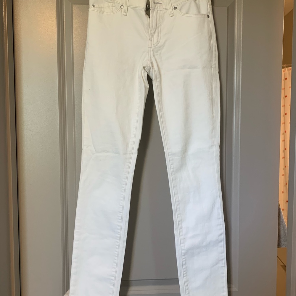 Martin + OSA White slim fit jeans